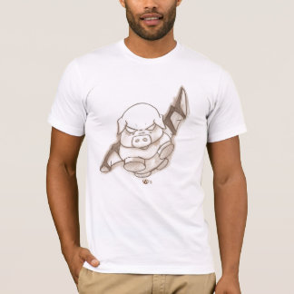 T-shirt Porc de vol