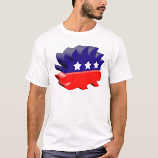 T-shirt Porc-épic libertaire 3D