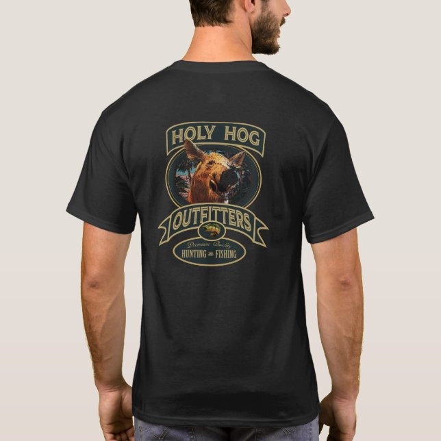 T-shirt Porc saint (Dos)