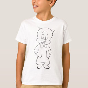T-shirt Porky Hello Friend