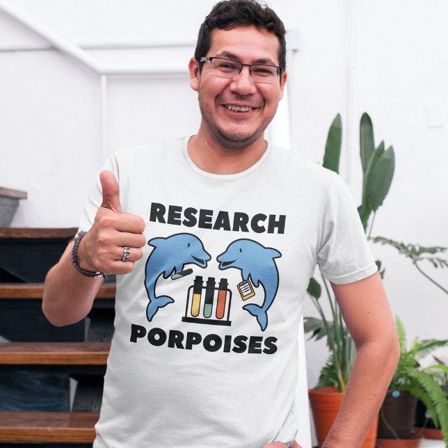 T-shirt Porsouins de recherche (Research Porpoises T-Shirt)