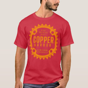 T-shirt Port de cuivre de bord