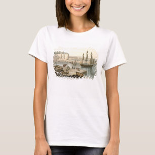 T-shirt Port de Weymouth, 'd'un voyage autour de grand