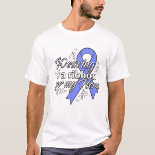 T-shirt Port d'un ruban de bigorneau pour mon héros