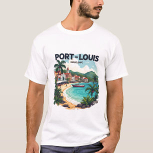 T-SHIRT PORT-LOUIS GUADELOUPE