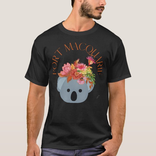 T-shirt Port Macquarie Port Macquarie Famille Vacances (Devant)