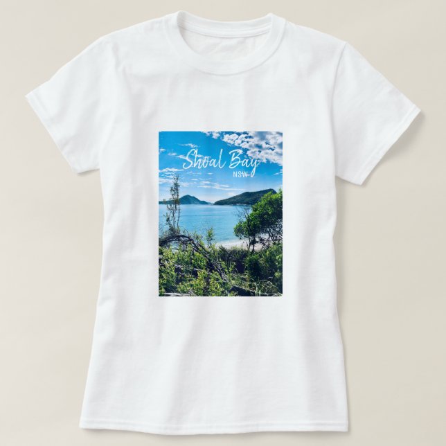 T-shirt Port Shoal Bay Stephens NSW (Design devant)