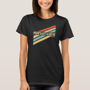 T-shirt Port St Lucie Floride Retro Vintage