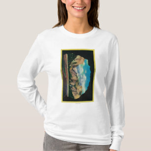 T-shirt Portail de vue de splendeur de vallée de Yosemite