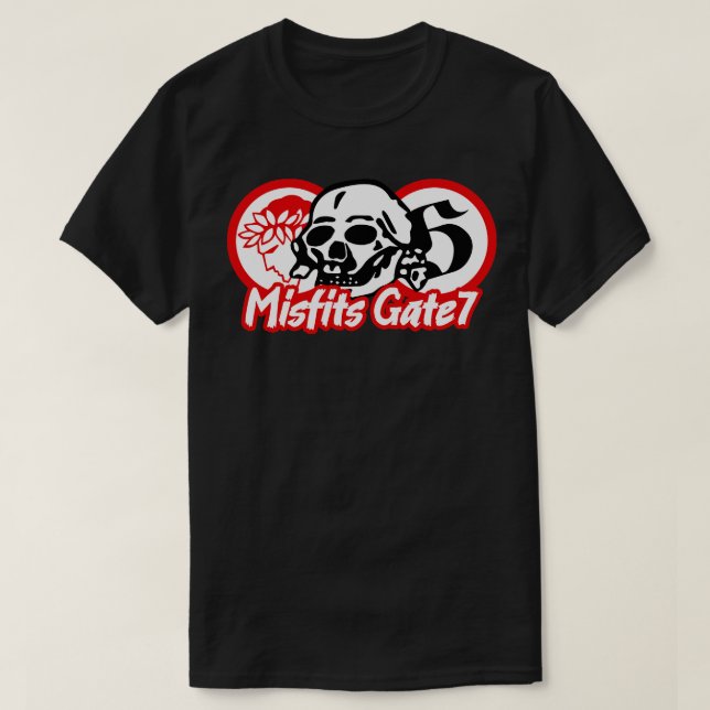 T-shirt porte 7 olympiakos 7 (Design devant)
