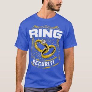 T-shirt Porte-Alliance Sécurité Cortège de Mariage