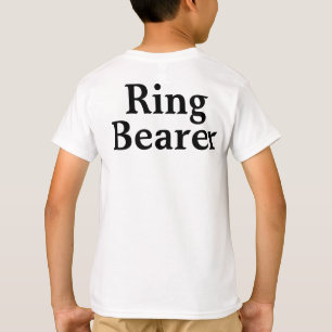 T-shirt Porte-anneaux personnalisé Cadeau Nom personnalis