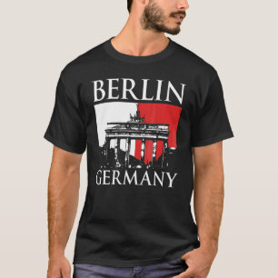 T-shirt Porte de Brandebourg Berlin Touriste Voyage Souven