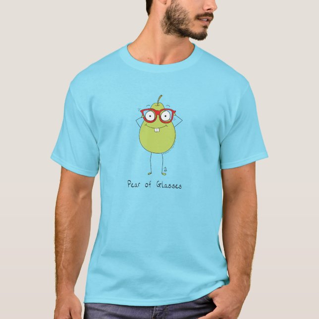 T-shirt Porte de lunettes Optométriste drôle (Devant)