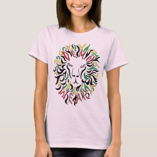 T-shirt Porte-démo : Rasta Lion- (dames bio)