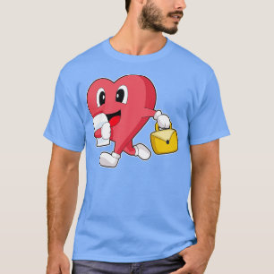 T-shirt Porte-documents du secrétaire du Coeur