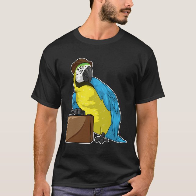 T-shirt Porte-documents Parrot Business (Devant)