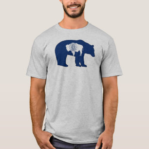 T-shirt Porte-drapeau du Wyoming