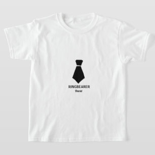 T-shirt Porte-manches Cravate personnalisée Nom Mariage 20