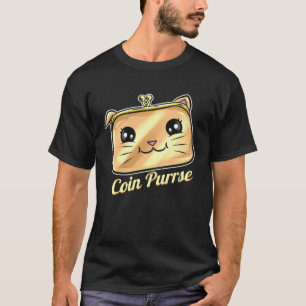 T-shirt Porte-monnaie Chat Coin Purrse Le Purrsday