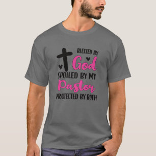 T-shirt Porté par l'appréciation de la femme de mon Pasteu