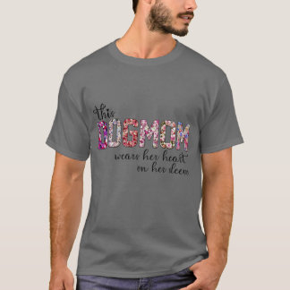 T-shirt Porte Son Coeur Sur Elle 5