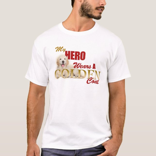 T-shirt Porte un manteau d'or (Devant)