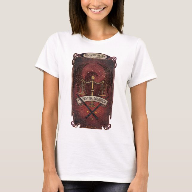 T-shirt PORTENTINA GOLDSTEIN™ MACUSA™ Graphique (Devant)