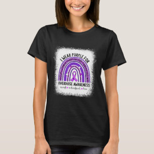 T-shirt Porter le pourpre pour la sensibilisation à la sur