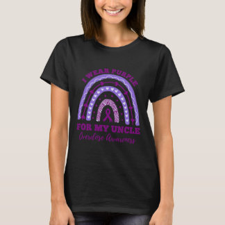 T-shirt Porter le pourpre pour ma conscience de surdose on