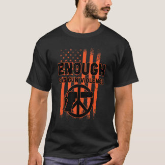 T-shirt Porter Orange End Gun Violence Jour de sensibilisa
