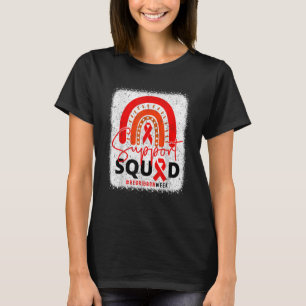 T-shirt Porter Rouge Arc-En-Ciel Pour Gentillesse Semaine