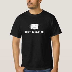 T-shirt Porter un masque