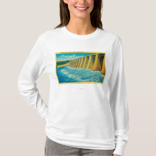 T-shirt Portes de déversoir sur le barrage de Bonneville