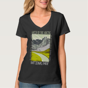 T-shirt Portes Du Parc National De L'Arctique Alaska Distr