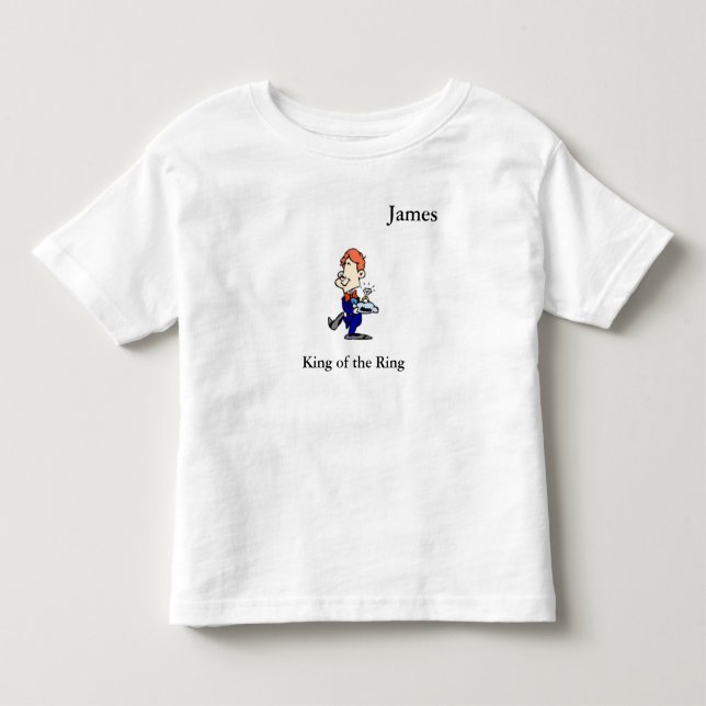 T-shirt Porteur à sonnerie personnalisé (Devant)