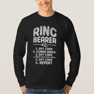 T-shirt Porteur de bague Manger Garde de gâteau Anneaux Da
