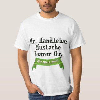 T-shirt Porteur de moustache de guidon