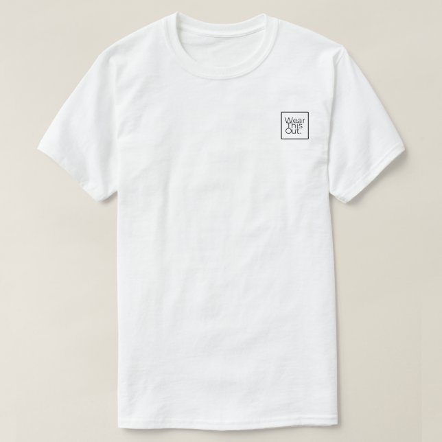 T-shirt Portez ce logo du concepteur (Design devant)