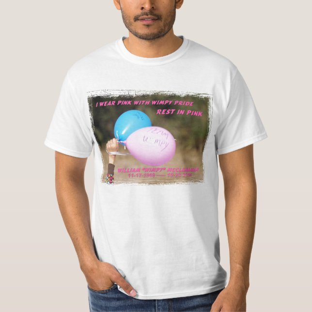 T-shirt Portez ceci avec fierté Wimpy ! (Devant)