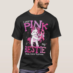 T-shirt Portez Le Rose Pour Mon Bestie Chemise Certifié Ca