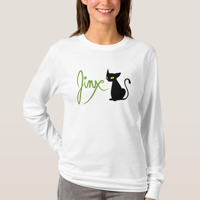 T-shirt Portez malheur à le sweatshirt de chat (Devant)