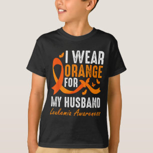 T-shirt Portez orange pour le soutien à la sensibilisation