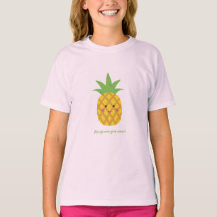 T-shirt Portez toujours votre Couronne Punny Ananas