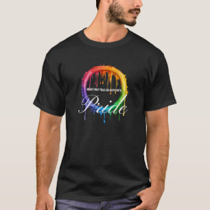 T-shirt Portez vos vraies couleurs avec fierté - Drippi vi