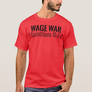 T-shirt Portez votre Croix de la guerre de conditionnement