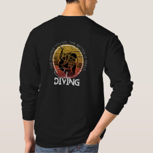 T-shirt Portez votre hobby extrême, Plongée sous-marine