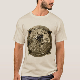 T-shirt Porthole View Diver avec un casque de plongée Mark
