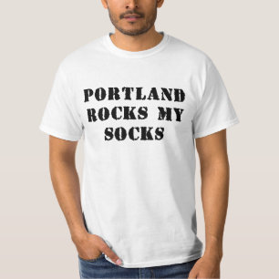 T-shirt Portland bascule ma pièce en t de chaussettes