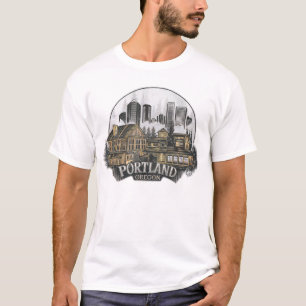 T-shirt Portland City Oregon USA